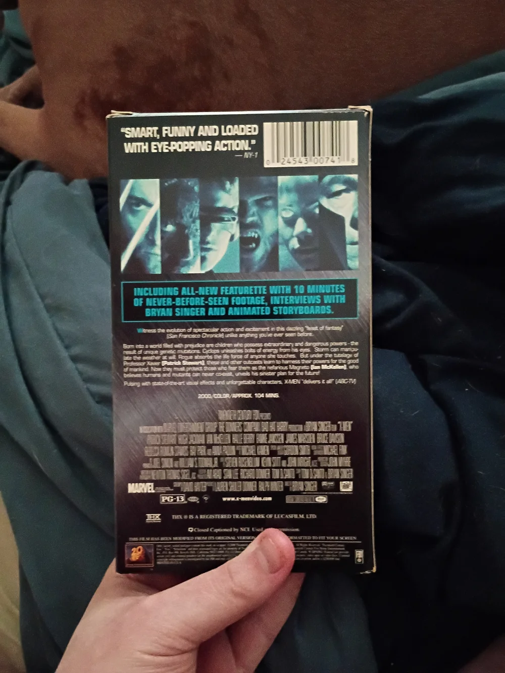 X-Men Movie From 2000 on VHS